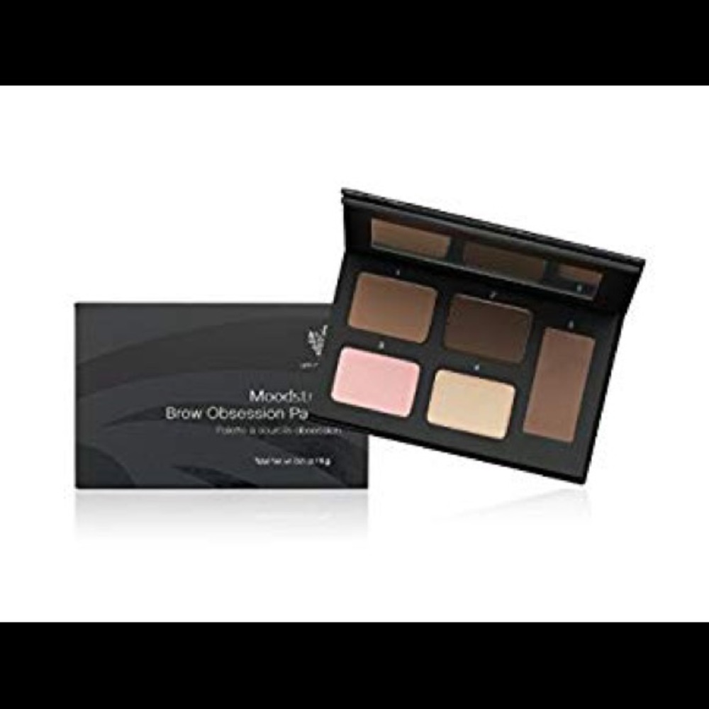 Younique brow palette in Dark Brunette/Black